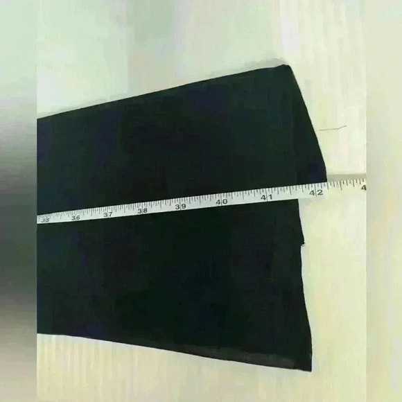 ASOS Black Sheer Wrap Skirt Coverup Sz 10 Maxi Sarong Swim Beach Resortwear - Picture 7 of 9